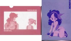 [중고] 클리어 파일 런치 & 야무 차 & 부루마 / A4 매직 클리어 파일 세트 (2 장 세트) 문구 어소트 [이치 반 쿠지 드래곤 볼 EX 손오공 수업 편] H 상