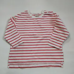 935 90cm petit mainプティマイン 女の子長袖 T シャツ 美品