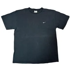 00s - 90s OLD NIKE 胸刺繍 スウッシュ ワンポイント Tシャツ Lサイズ CANADA製  Vintage オールドナイキ ヴィンテージ ビンテージ ナイキ