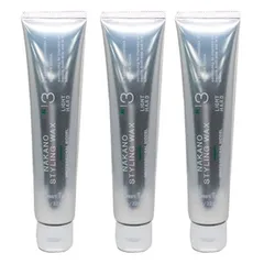 ● 3本セット ナカノ スタイリングワックス 3C 90g サロン専売 美容室専売 スタイリング ワックス ヘアクリーム ヘアセット 中野製薬 NAKANO メール便のサムネイル