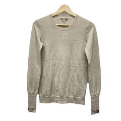 BURBERRY BRIT(バーバリーブリット) 長袖Tシャツ サイズSP S レディース - ライトブラウン×マルチ クルーネック/Sサイズ