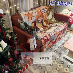 クリスマスデコレーションブランケット レジャーブランケット ソファブランケット タペストリー