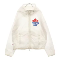 DSQUARED2 (ディースクエアード) 20SS PEPSI ペプシウインドブレーカージャケット ホワイト S78AN0032のサムネイル