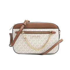 【ギフト対応可】マイケルコース MICHAEL KORS ショルダーバッグ Jet Set Large Logo Crossbody Bag ロゴ クロスボディバッグ ミニバッグ 斜め掛け レディース ブラウン 人気 ブランド おしゃれ プレゼント 送料無料