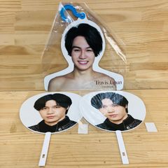 AA42219 まとめ売り Travis Japan トラジャ 松田元太 うちわ ハンガー