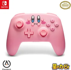 PowerA ワイヤレスコントローラー for Nintendo Switch - 星のカービィ ほおばり NSGP0348JP-01 任天堂ライセンス商品 未開封正規品