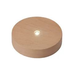 ☆ ラウンド ☆ LEDライトベース ラウンド 茶谷産業 LED 台座 LED台座 照明 光る台座 光るコースター LEDライトベース LEDライト ベース 光る ディスプレイ ライト ラウンド ライトアップ 癒し ギフト 贈り物 インテリア 雑貨のサムネイル