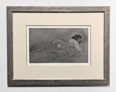 【真作】【直筆サイン】加山又造「ガウンの裸婦 84-②」【銅版画】【美品】 真作】【直筆サイン】加山又造「ガウンの裸婦 84-②」【銅版画