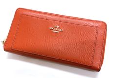 【1377】コーチ 長財布 レッド B1680/F52648 ラウンドファスナー ブランド財布 レディース COACH おしゃれ