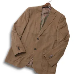 THE SUIT COMPANY スーツカンパニー FLEXO生地★ 秋冬 ウール ヘリンボーン テーラード ジャケット Sz.175 メンズ