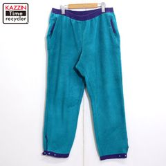 90s USA製 vintage patagonia フリース パンツ メンズ 表記Lサイズ