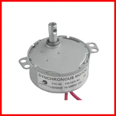 【特売】CHANCS TYC-50 小型同期モーター110V AC 15-18RPM回転CW 4Wギア電気暖炉用シンクロナスモーター