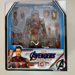 ☆フォローで全商品5％オフ☆【初期不良あり】MAFEX マフェックス No.195 IRON MAN MARK85 アイアンマン マーク85 (BATTLE DAMAGE Ver.) 全高約160mm ノンスケール 塗装済み アクションフィギュア