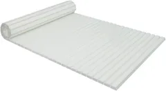 [新品・未使用]製品サイズ 70×122cm シャッター式風呂フタ ホワイト Ag＋抗菌 EC M12_WH ミエ産業