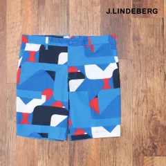 春夏/J.LINDEBERG/31インチ/ハーフパンツ 071-78544  総柄プリント ストレッチ  ゴルフウェア メンズ 紳士 ジェイリンドバーグ 新品/青/ブルー/ki193/
