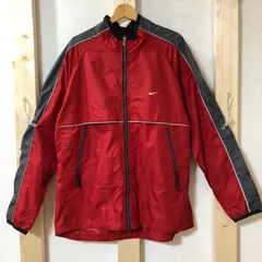 NIKI/ナイキ 90’s～00's ALPHA PROJECT ウインドブレーカー ナイロンジャケット ドローコード付 メンズ XL レッド