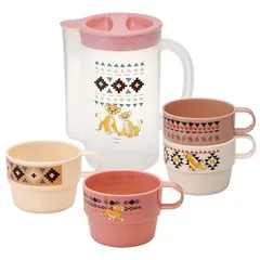 ライオンキング ケース付きスタッキングコップ4Pセット スケーター