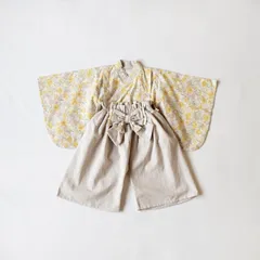 【送料込み】mocmof おめかし袴セット 花柄 ベビー服  ベビー着物 子供服 和服 初節句 雛祭り ひな祭り100日祝い お食い初め 七五三 衣装 誕生日 ベビー服 赤ちゃん ギフト 出産祝い 贈り物 プレゼント バースデイ 袴ベビー