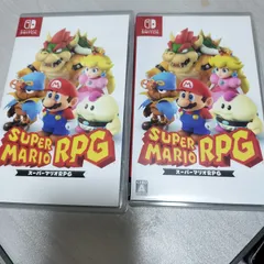 ソフトなし スーパーマリオRPG スイッチ ケース2個 SUPER MARIO Switch