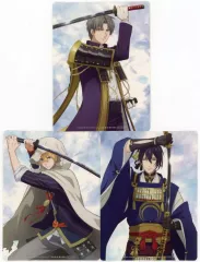 【中古】シール・ステッカー へし切長谷部＆山姥切国広＆三日月宗近 ステッカー3種 「CD 刀剣乱舞 アニメ 刀剣乱舞 廻 キャラクターソングアルバム」 封入特典