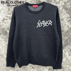 supreme × slayer ニット セーター シュプリーム スレイヤー