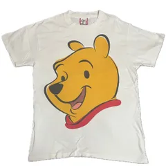 90s くまのプーさん  ディズニー古着 ビックフェイスTシャツ