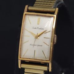 SEIKO 手巻き 腕時計 稼働品 スクエア 2520-069 ヴィンテージ - メルカリ