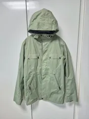 THE NORTH FACE ザノースフェイス フード ショート マウンテンパーカー アウター カーキ