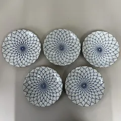 京焼黄交チ杜若絵四方小鉢12客新品未使用酢の物厳禁