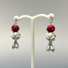 あこや真珠ピアス　着物・和装ピアス/EP144（P3800）