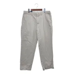 90年代 Polo by Ralph Lauren ポロ ラルフローレン PRESTON PANT チノパンツ 大きいサイズ ベージュ (メンズ 36/30) 中古 古着 P6304