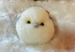 もふもふ◇シマエナガ◇冬◇可愛い◇北海道◇羊毛フェルト