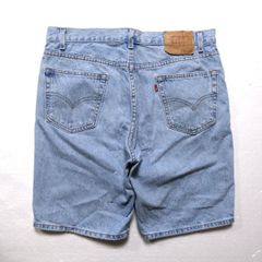 00's メキシコ製 リーバイス Levi's 505 レギュラーフィット デニムショーツ (36) ショートパンツ 2001年製 オールド 00年代　アメリカ古着 USED  ビンテージ ヴィンテージ
