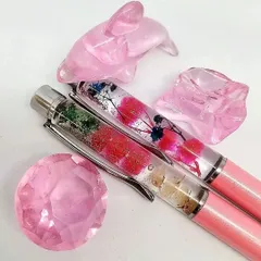 ハーバリウムボールペン　ドライフラワー　HBS039　ハンドメイド  2本セット★