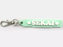 【中古】キーホルダー 世界 ラバーネームチャーム 「FANTASTICS LIVE 2025 ”CRAWLING BUTTERFLY” “SILENT BUTTERFLY” “RISING BUTTERFLY”」