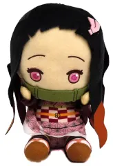 【中古】ぬいぐるみ 竈門禰豆子 でっかいぽふっとぬいぐるみ～竈門禰豆子・嘴平伊之助(素顔)～ 「鬼滅の刃」