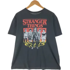 古着 STRANGER THINGS ストレンジャーシングス 映画 ムービーTシャツ メンズXL相当 半袖/eaa561178
