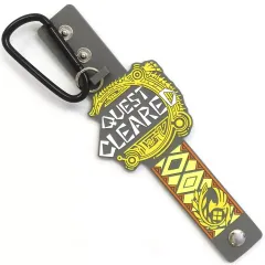 【中古】キーホルダー クエストクリア カラビナラバーキーホルダー 「PS5ソフト モンスターハンターワイルズ」 ヤマダ電機購入特典