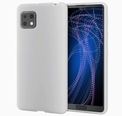 エレコム AQUOS sense4/AQUOS sense5G/AQUOS sense4 lite/AQUOS sense4 basic ケース シリコン クリア PM-S205SCCR