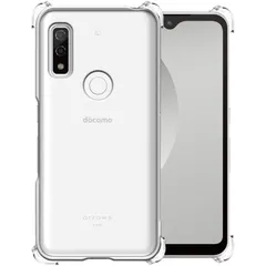 【新着商品】FCG01 用 ケース F-51B アローズwe 用 カバー ソフト クリア We TPU ハンバー ストラップホール シリコン 透明 Arrows 耐衝撃 衝撃吸収ポケット SMPURF SPCAWE