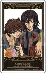 [중고] 캐릭터 카드 A. 루루슈 람페루지 & 추목 스자쿠 Animage 아크릴 카드 [코드 기어스 반역의 루루슈]