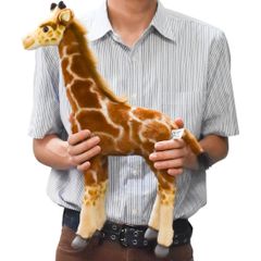 HANSA7810 キリン 50cm GIRAFFE BH7810 1/10スケール ぬいぐるみ ハンサ クリスマス 誕生日 プレゼント 動物 犬 猫 鳥 うさぎ ペンギン アニマル 置物 人形 フィギュア ケーセン 大きい マスコット 実物大 大型