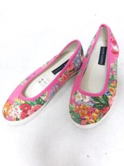 RALPH LAUREN　くつ　17cm　ラルフローレン　シューズ　スリッポン　靴　花柄　送料込み　	477635