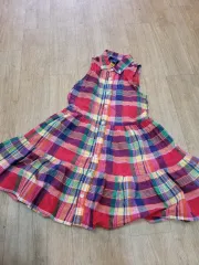 Ralph Lauren(ラルフローレン) チェック柄ワンピース 100 ( 4 ー 5 三)