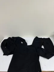 送料無料★n??line Precious★ブラックスーツ　スカート　パンツ　フォーマルスーツ　上下セット　セットアップ★3点セット★サイズ7  #70704sac