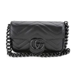 2025年最新】gucci グッチ キルティング ブラック ショルダー