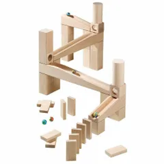 クーゲルバーン3セット●HABA ハバ●水車・ベルあり●箱無しで発送します 3歳-］組立てクーゲルバーン〈積み木・玉転がし〉HABA｜3歳の