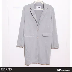 美品 SLY スライ ジャケット・アウター テーラードジャケット 長袖 無地 ライトグレー カジュアル 　グレー　 【SP833-00】 送料無料　古着　レディース