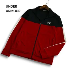 UNDER ARMOUR アンダーアーマー ロゴ刺繍★ UA スポーツ スタイル ピケ トラック ジャケット Sz.SM メンズ トレーニングのサムネイル