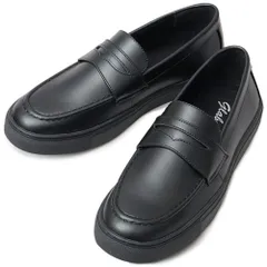 ☆ ブラックA ☆ Sサイズ（25cm相当） ☆ glabella COIN LOAFER SNEAKERS glabella グラベラ コインローファー メンズ GLBT316 スリッポン スニーカー ローファー メンズシューズ カジュアルシューズ シューズ